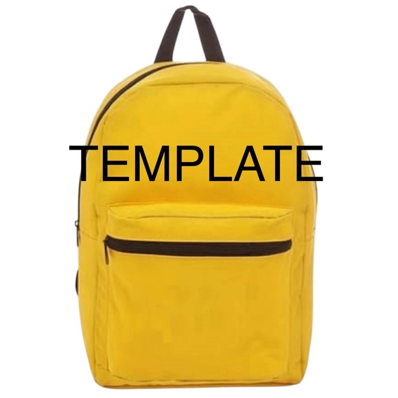 TEMPLATE Backpack - Picture 1 of 1